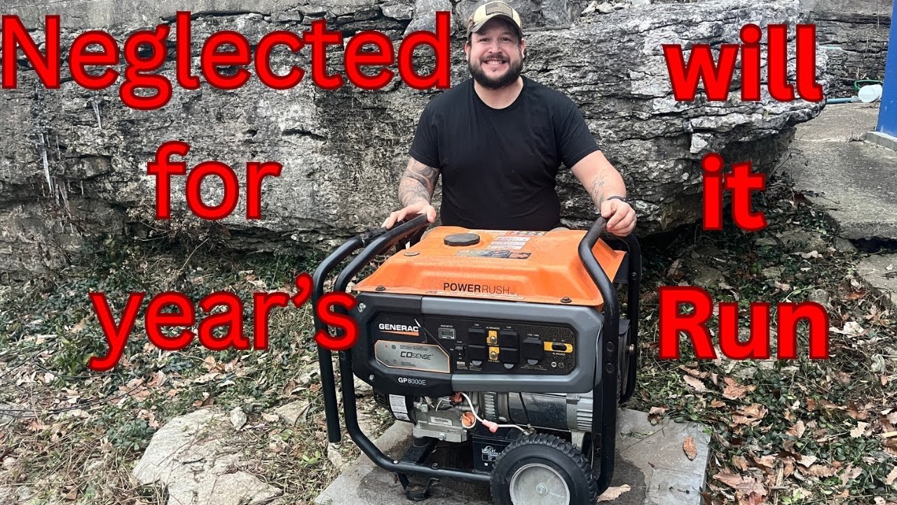 Можно ли запустить этот заброшенный генератор?