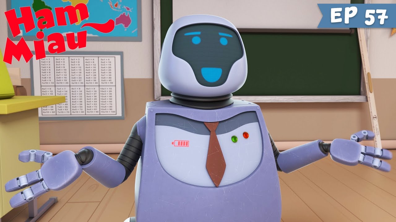 Ham Miau 🐶 Profesorul Suplinitor 🐱 Desene animate pentru copii | HeyKids