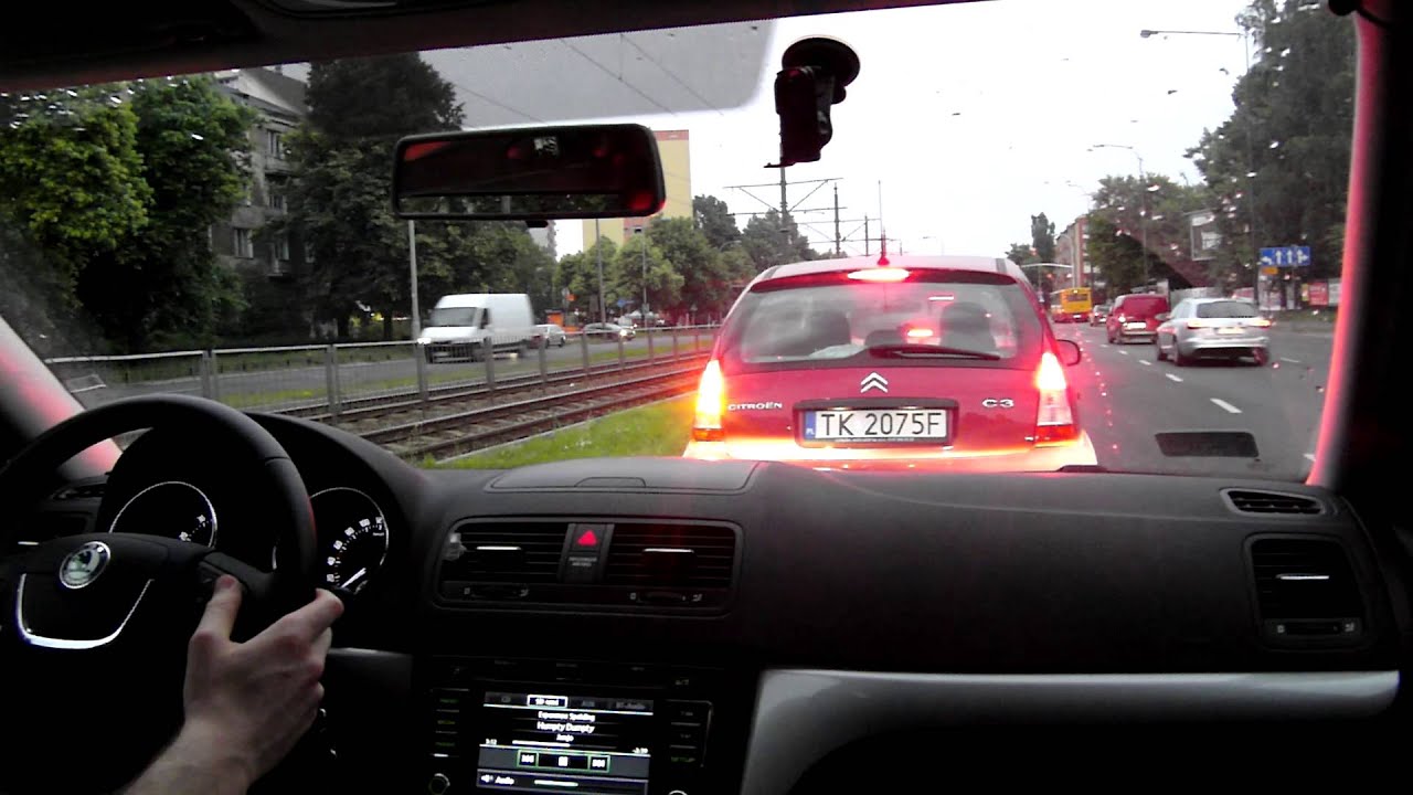 Skoda Yeti 1.4 TSI My Daily Commute Route Inner City Urban Cycle Drive Driving POV Cruising