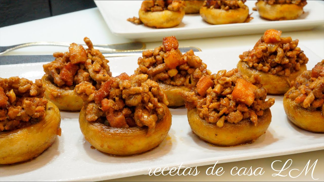 CÓMO HACER CHAMPIÑONES RELLENOS PERFECTOS | Receta Fácil, Rápida y Deliciosa