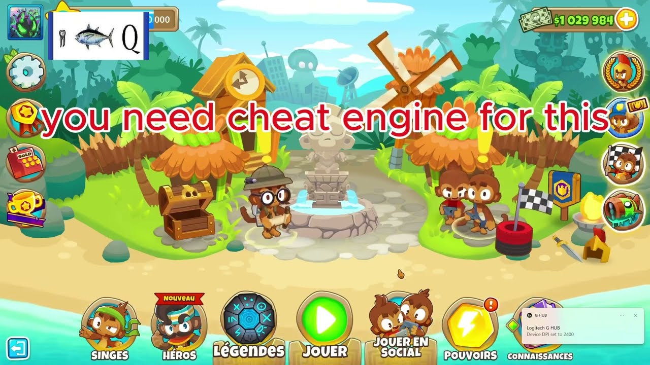 How to cheat engine in BTD6