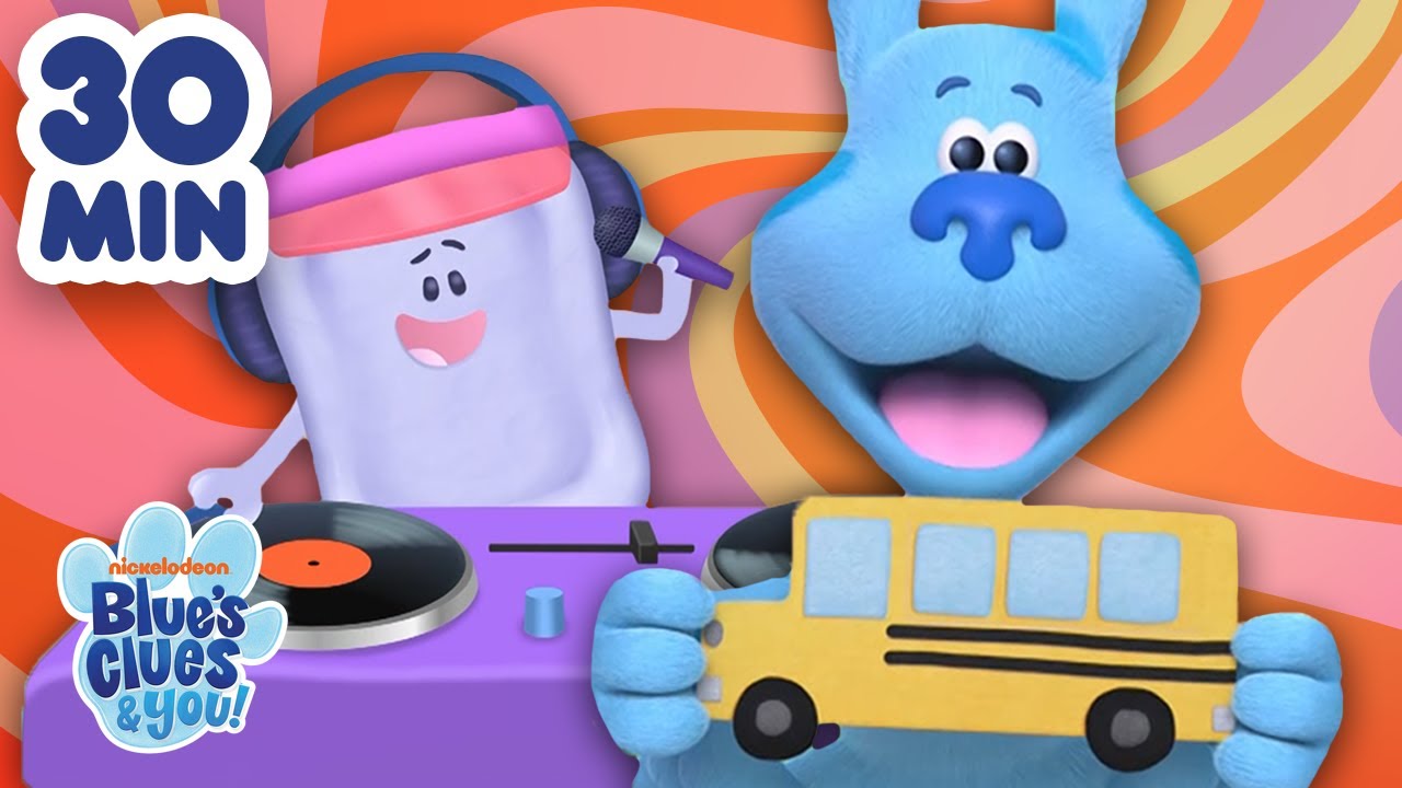 Divertimento e giochi fai da te con Blue e Josh | 30 minuti! | Blue's Clues & You!