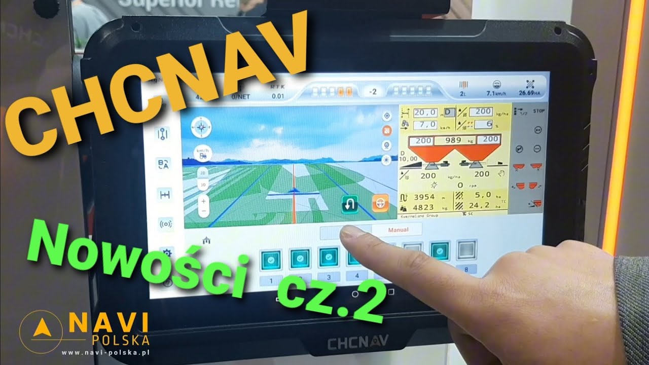 CHCNAV Nowości: Smart Farm System   &  Navi-Polska.pl
