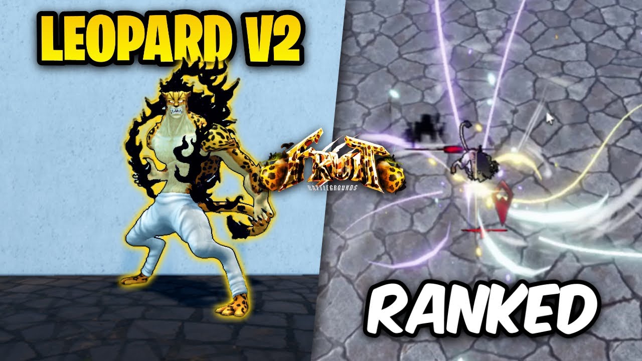 LEOPARD V2 + INSANE COMBOS - Fruit Battlegrounds RANKED