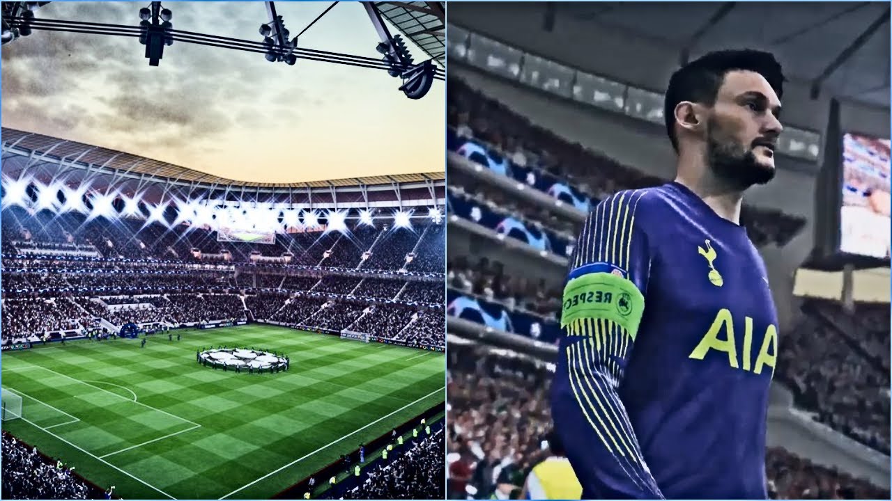 TOTTENHAM HOTSPURS NEW STADIUM IS IN FIFA 19 OFFICIAL