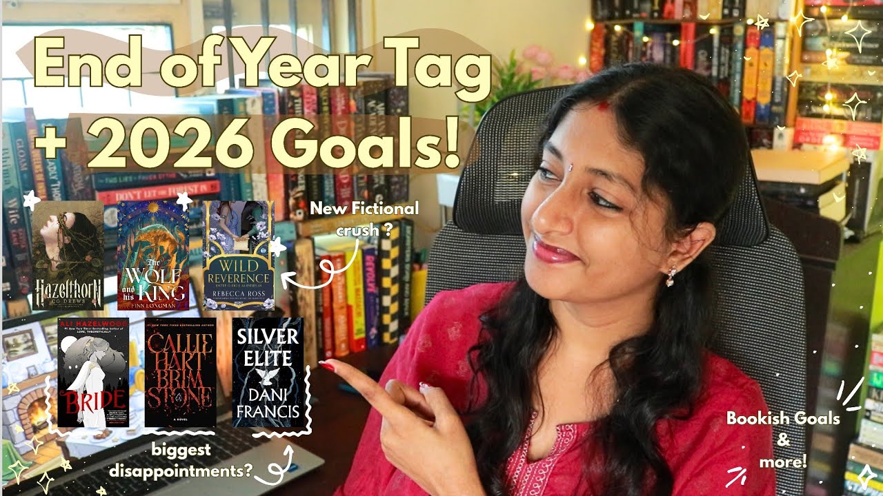 2026 Goals 📖 + 2025 End of year book tag 📜!