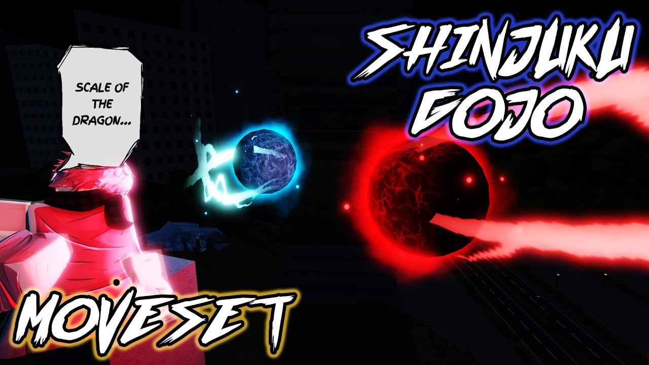 Shinjuku Gojo Custom Moveset 🔵 | Base + Awakening❗ | JJS Skill Builder