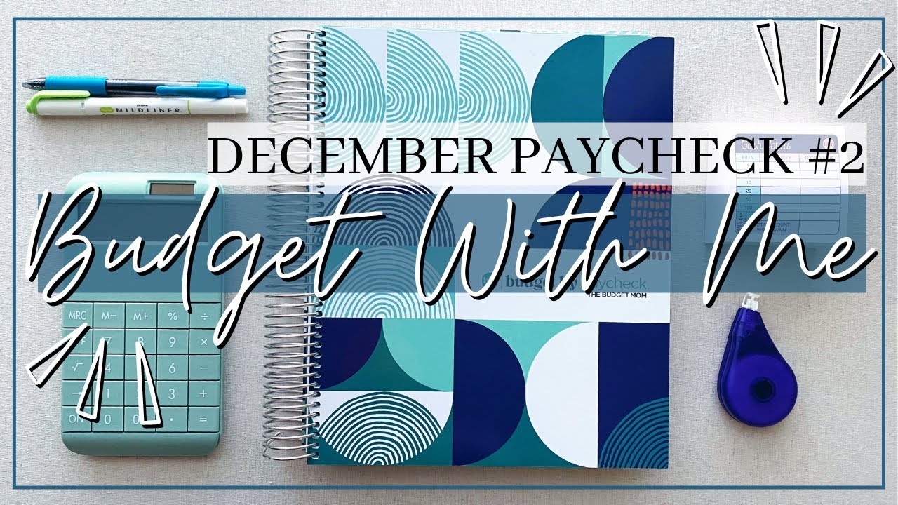 LIVING ON A TIGHT BUDGET // DECEMBER PAYCHECK #2 // BUDGET BY PAYCHECK // THIS BUDGET LIFE