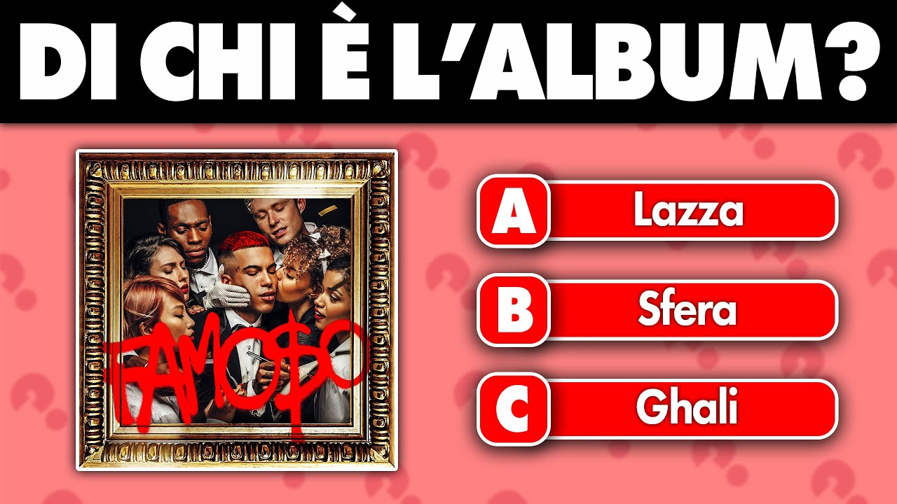 Indovina il Rapper dall'Album | Quiz Rapper Italiani