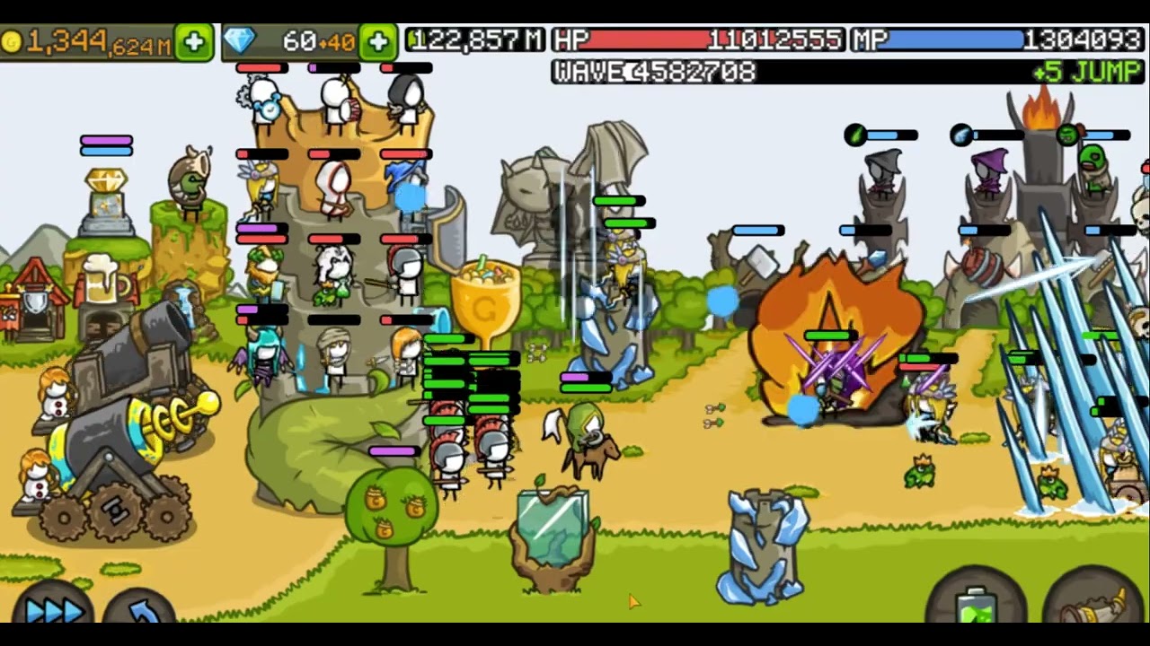 | Grow Castle |  777 Guild Push + 4.5M wave build
