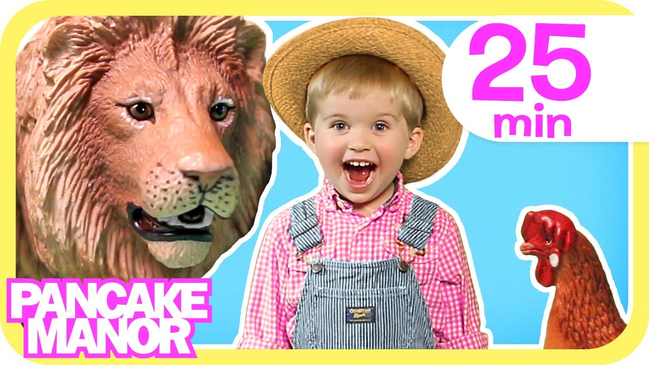 Old MacDonald Had a Farm + More cute nursery rhymes for kids | Pancake Manor