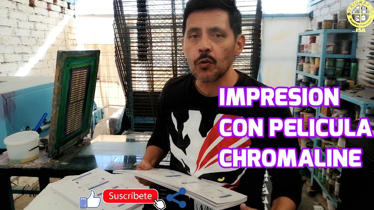IMPRESION CON PELICULA CHROMALINE