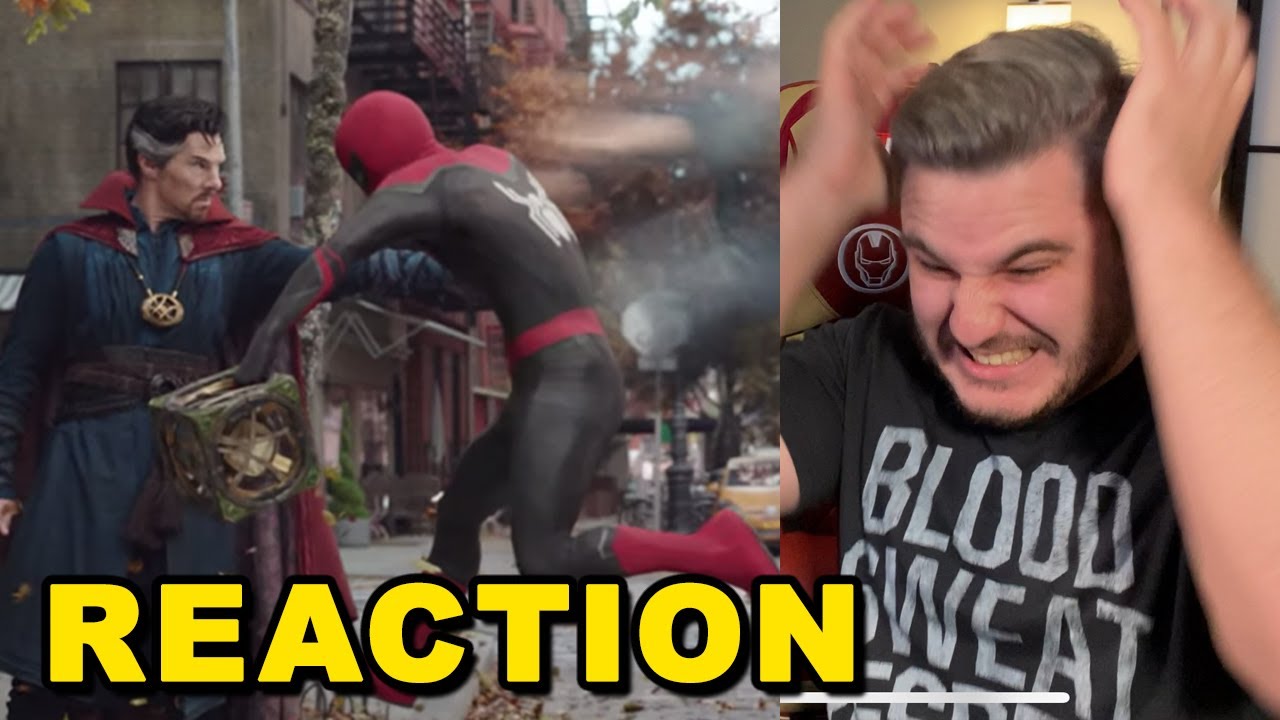 SPIDER-MAN NO WAY HOME TEASER TRAILER REACTION!!!!