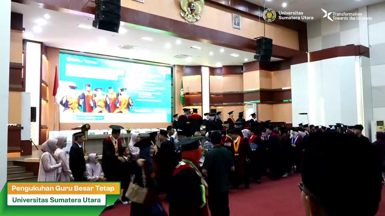 Pengukuhan Guru Besar USU (Selasa, 21 Oktober 2025)