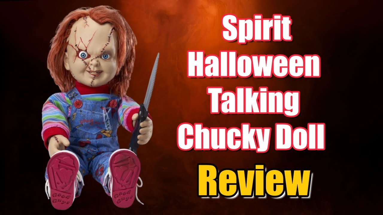 Spirit Halloween Chucky Doll Review #ChildsPlay #Chucky #HorrorCollectibles #HalloweenDecor