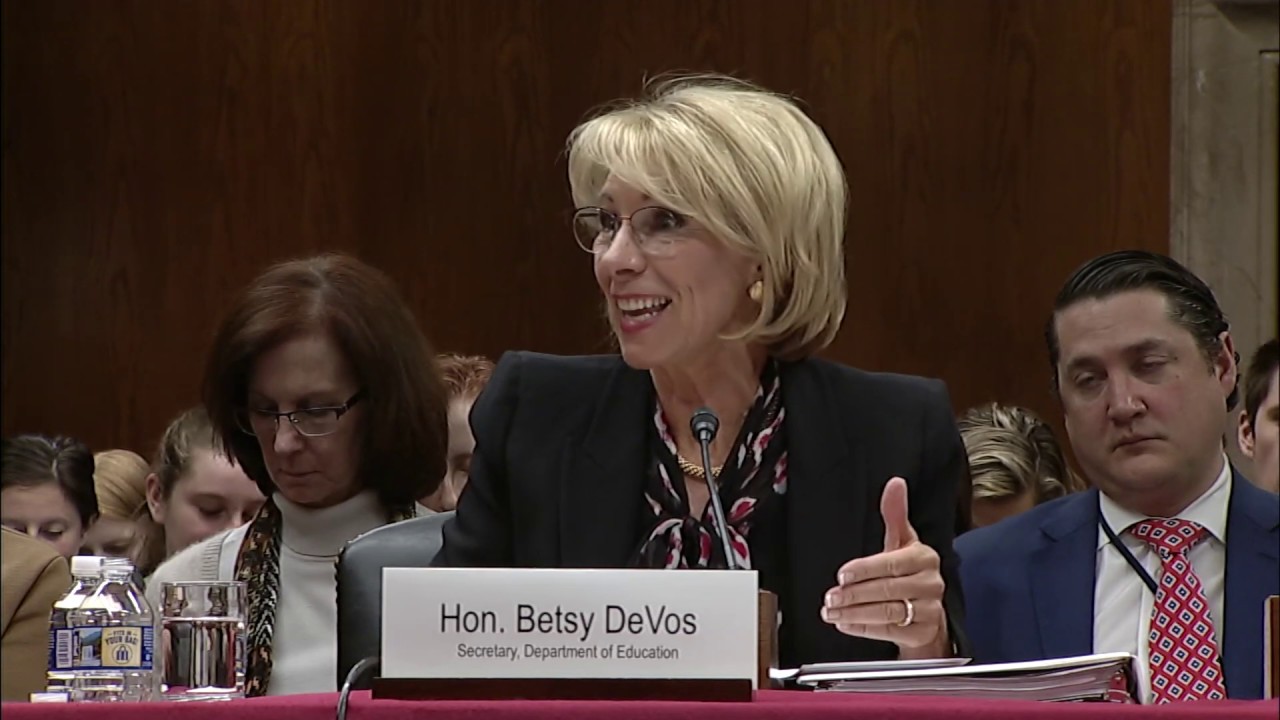 Sen. Hyde-Smith Questions Sec. DeVos on Workforce Training Programs