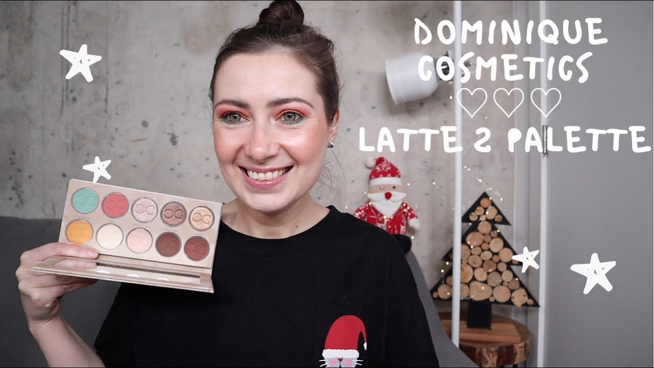DOMINIQUE COSMETICS // THE LATTE 2 PALETTE / ОБЗОР ПАЛЕТКИ ТЕНЕЙ