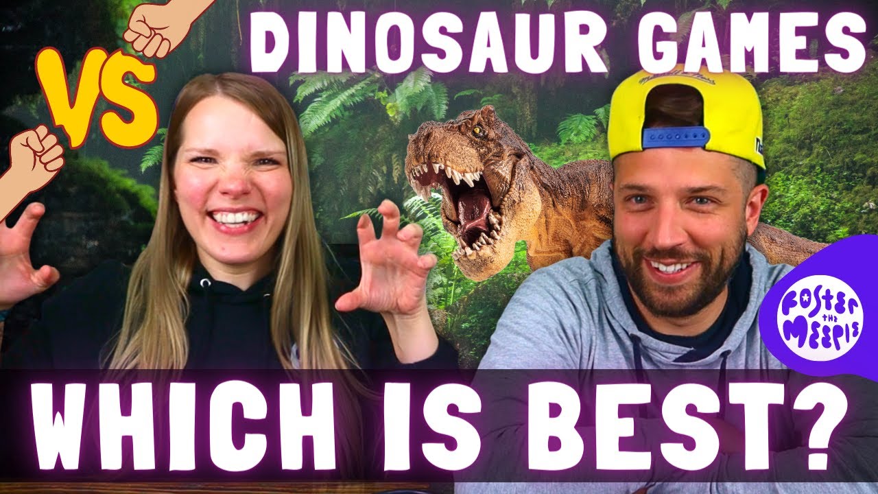 Which Dinosaur Game is Best? VS. Series | Best Dinosaur Board Games Ranked | Top 10 | Dino Week