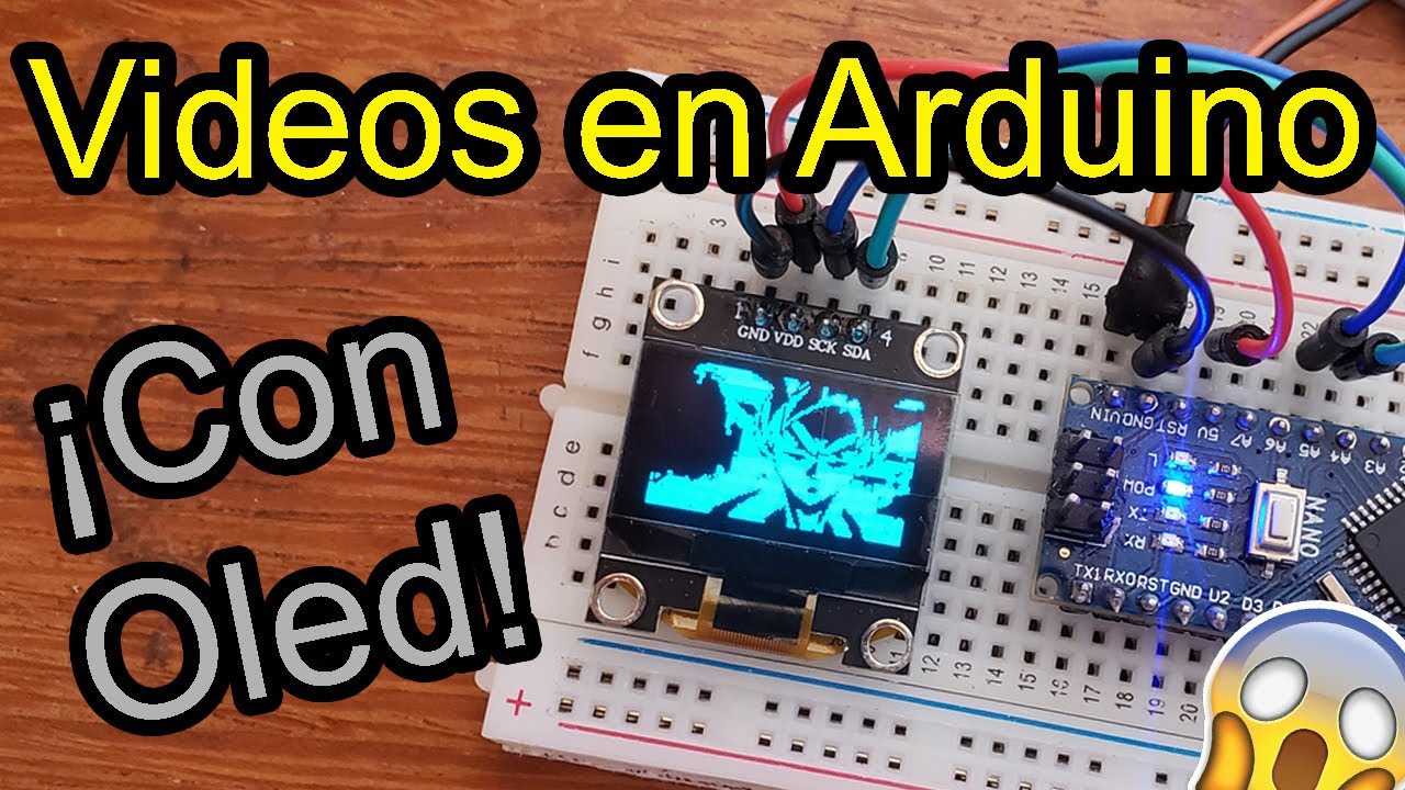 Videos y Animaciones en Oled con Arduino 😲😲