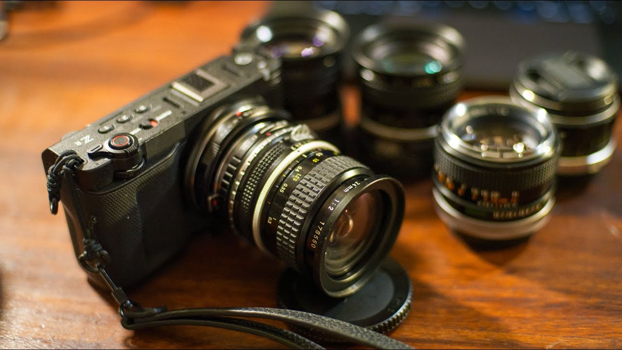 Nikon ZRに色んなオールドレンズを付けて楽しむ動画。