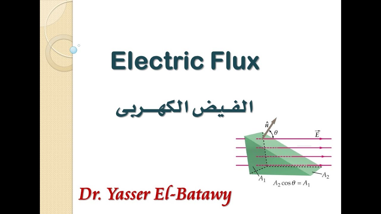 Electric Flux (الفيـض الكهربى)