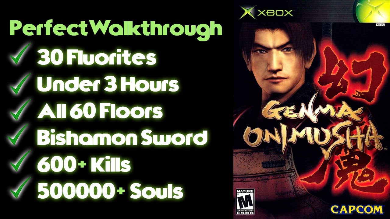 [Hard] [02:41] Genma Onimusha S/Onimusha Rank Perfect Walkthrough (Japanese Voices)