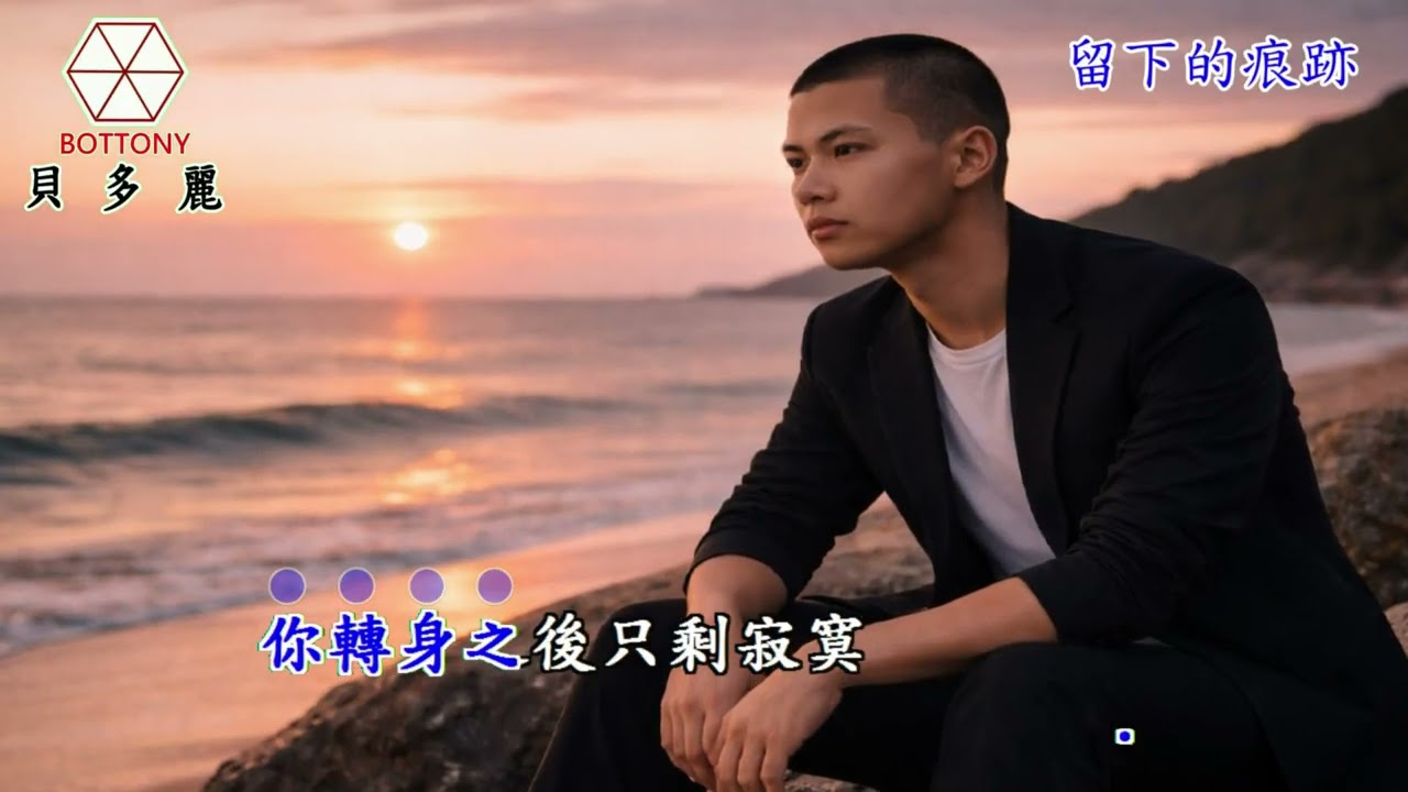 留下的痕跡    東霖 HD 字幕MV 貝多麗唱片