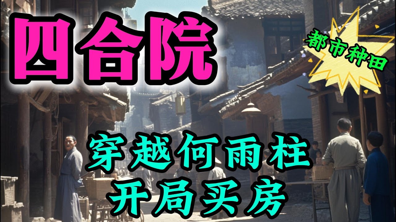 ✨完结文✨必看《四合院：穿越何雨柱，开局买房》何雨柱一觉醒来，竟穿越到了情满四合院的世界，还成为了那个大家熟知的主角傻柱。  #四合院  #穿越  #有声书 #有声漫画 #一口气看完 #都市种田