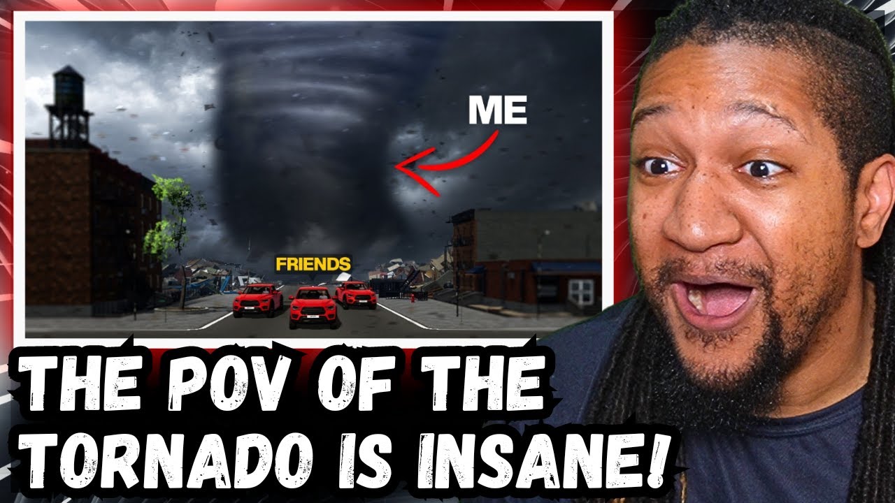 SMii7Y - Terrifying my Friends as a Giant Tornado | Reaction!