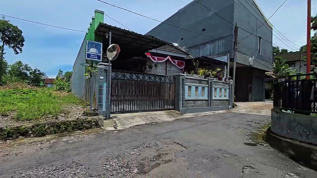 akses menuju tanah kavling Jogja cocok jadi kost