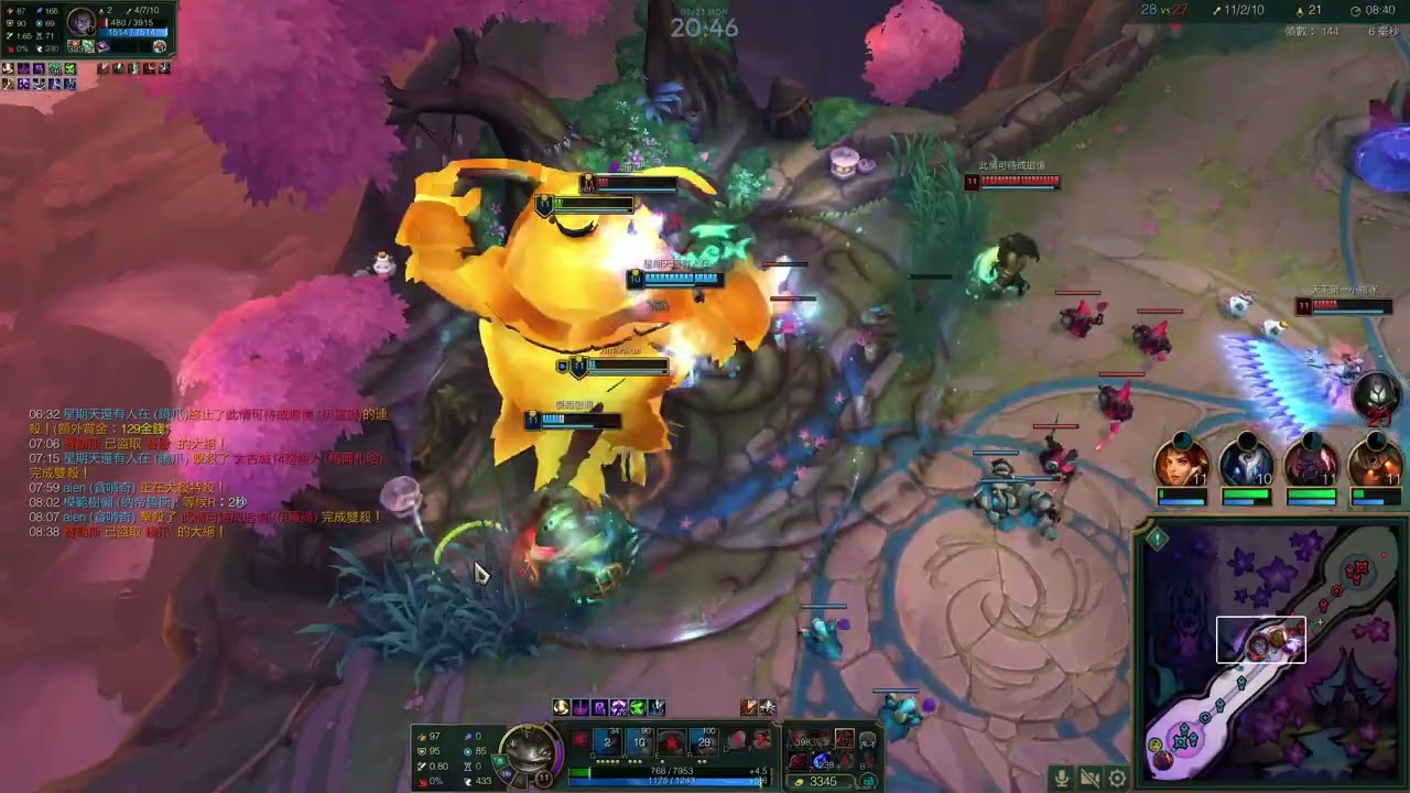 【League of Legends】開學在大亂鬥中釋放負面情緒【02/23】