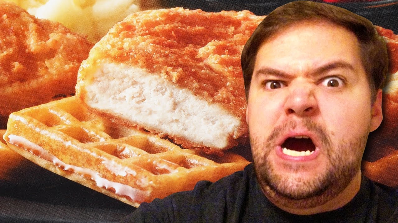 Hungry Man Chicken and Waffles | Lunch Box