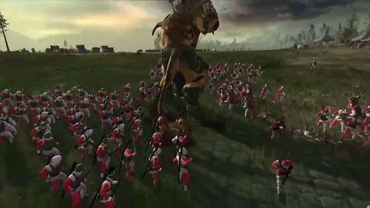 Warhammer Total war 3 Cinematic Tarmukhan Questbattle 