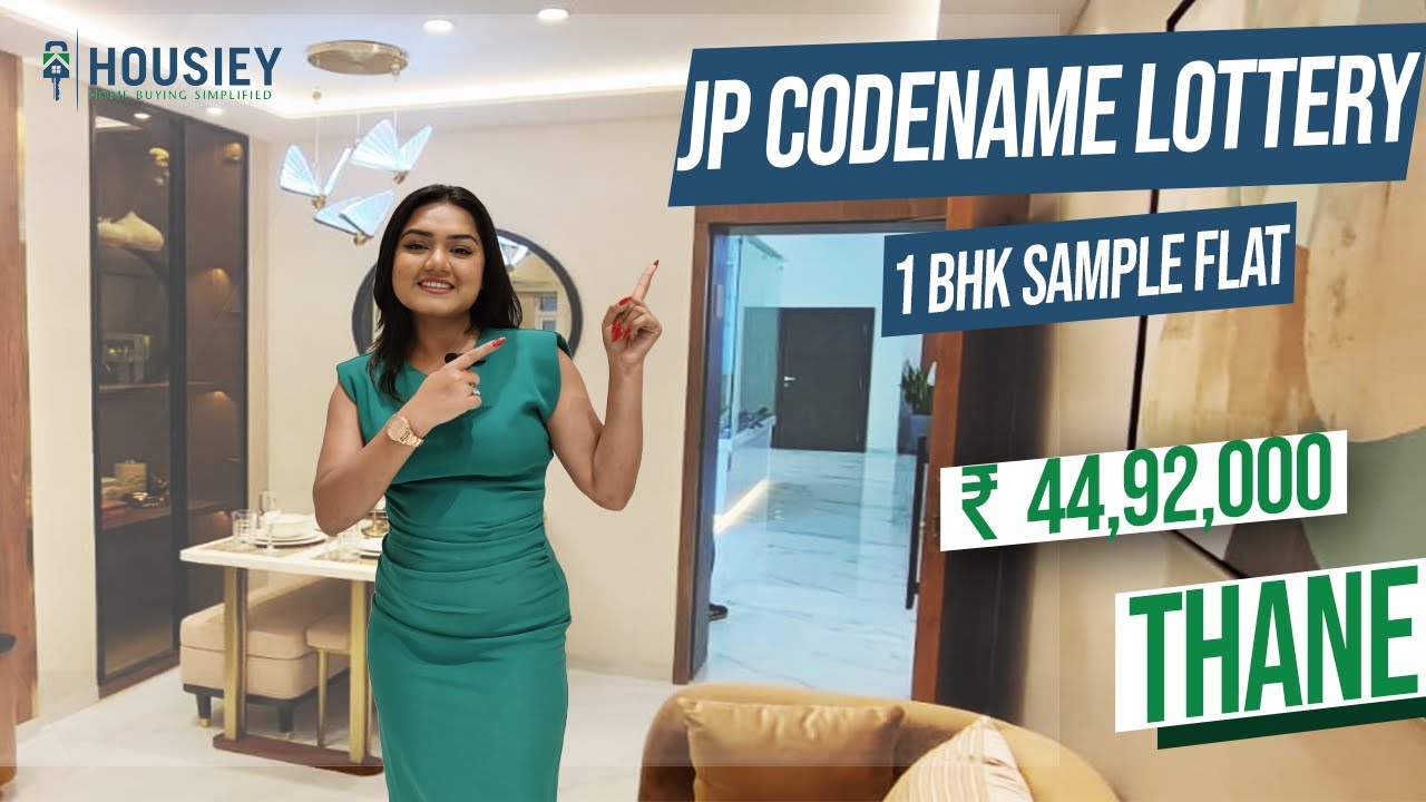 Jp Infra Kasarvadavali Project | 1 BHK Sample Flat Tour | Jp Codename Lottery Thane