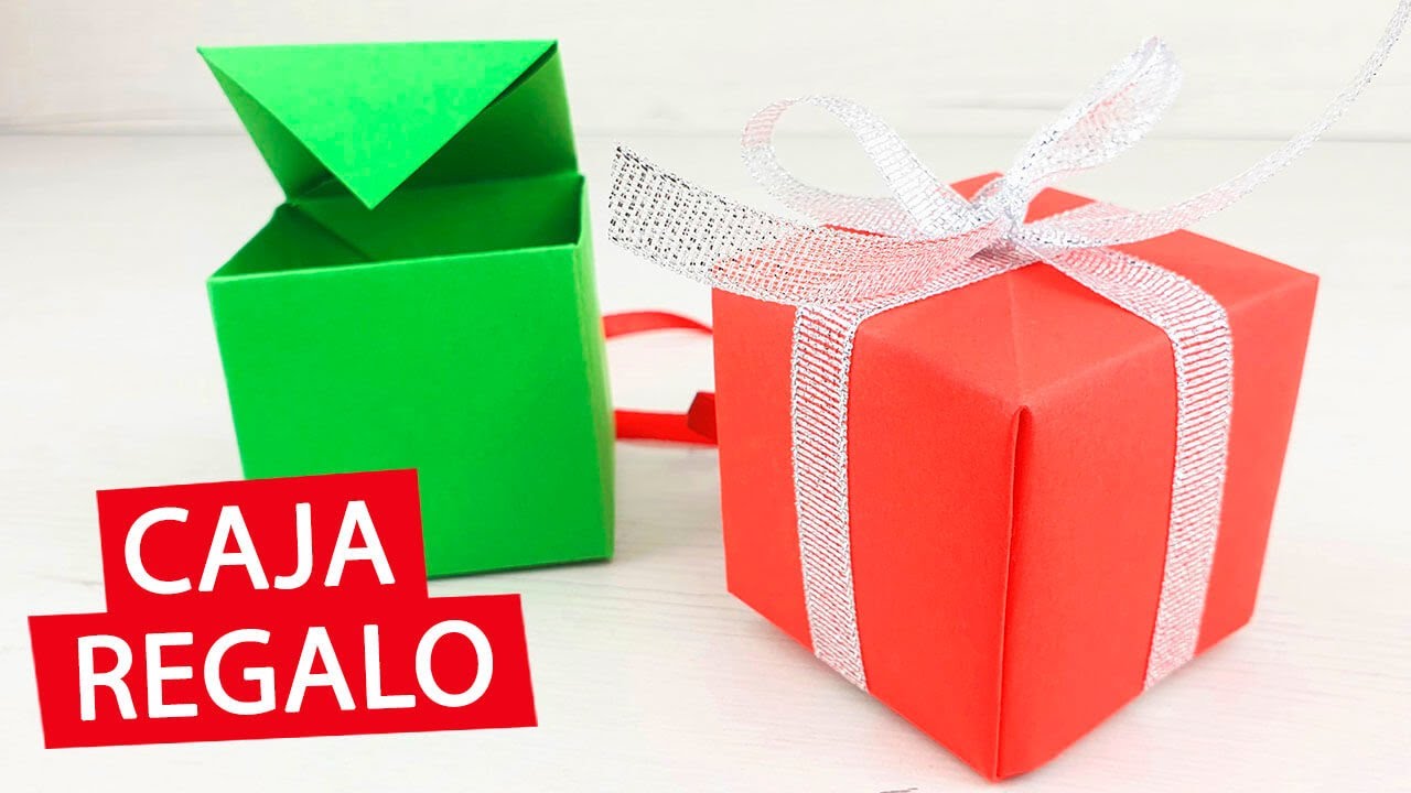🎁 Cómo hacer una caja de papel ORIGAMI muy fácil