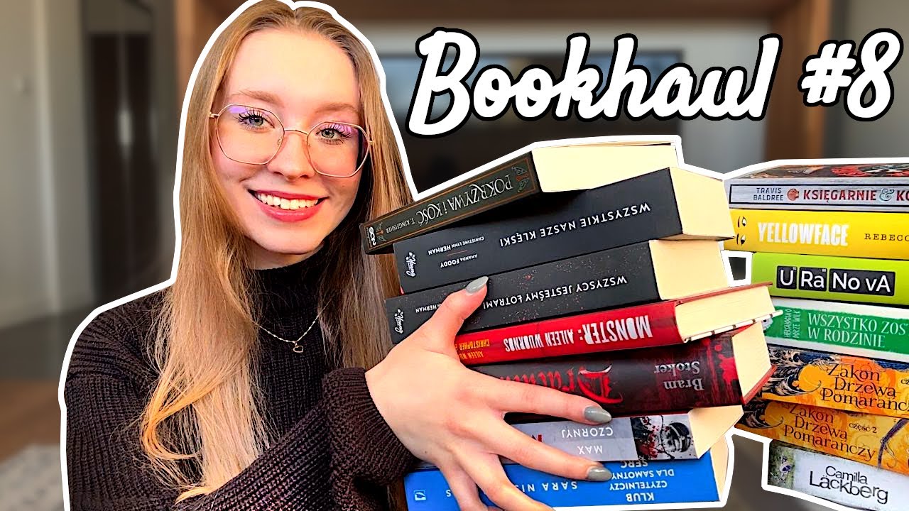 Pierwszy BOOKHAUL w tym roku 🌟 14 książek na dobry początek || 🩷📖