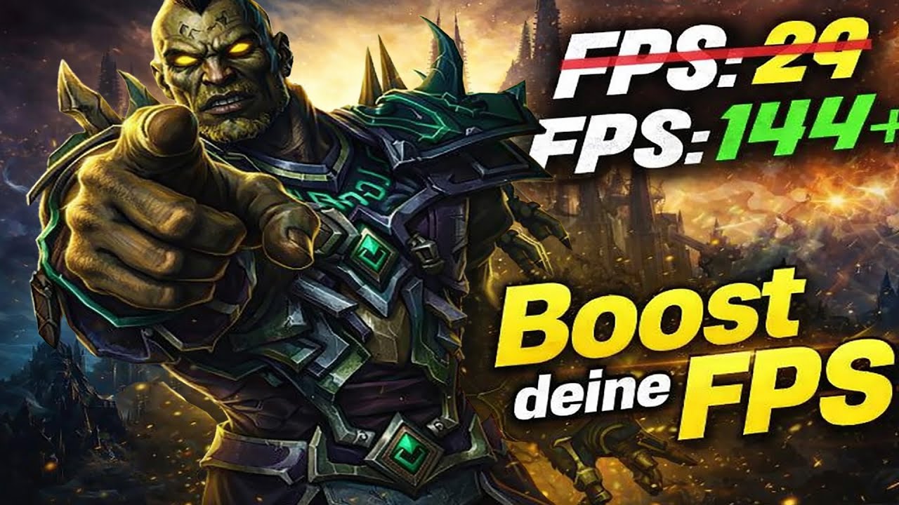 MEHR FPS in WoW Midnight erreichen🔥WoW Midnight 12.0 | Brokken