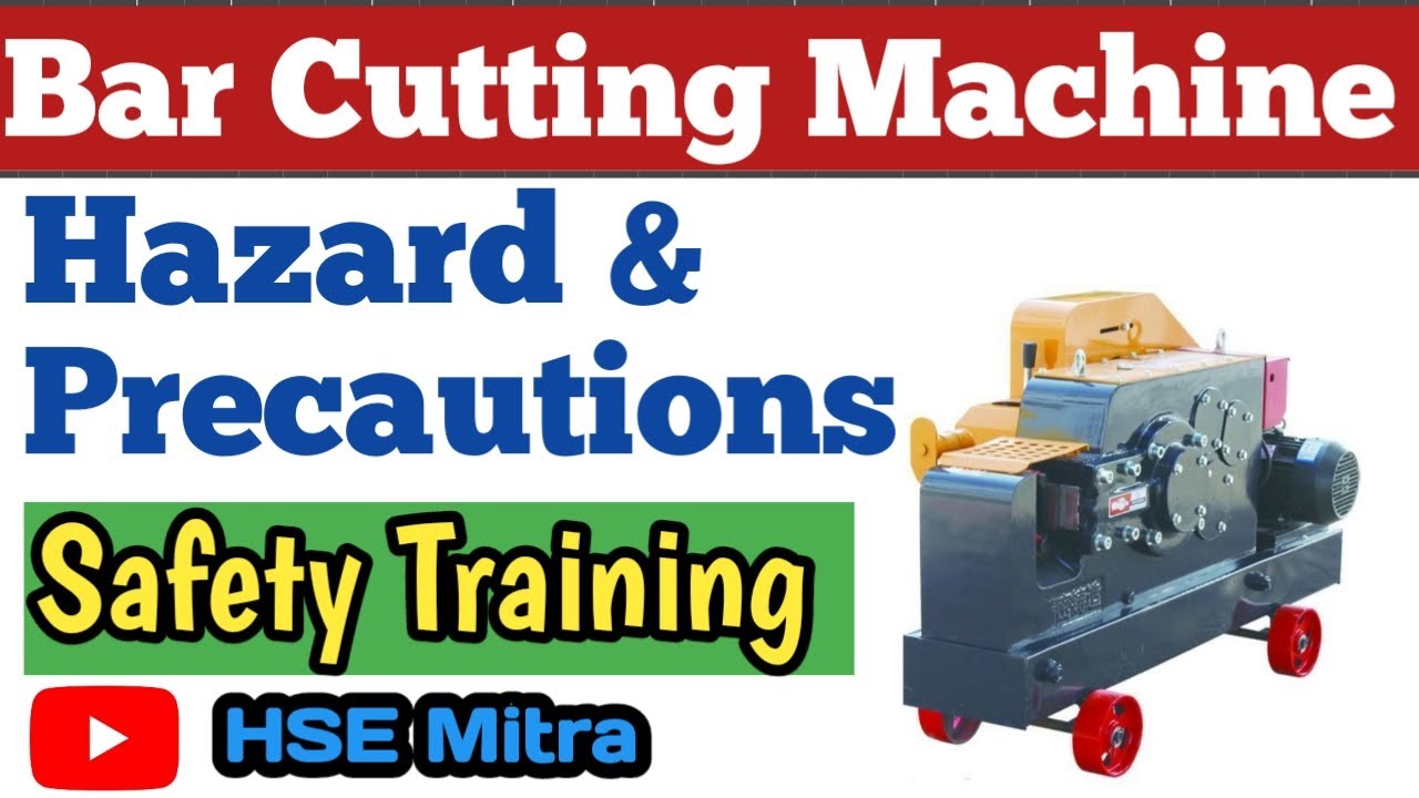 Safety Inspection of Bar Cutting Machine | Bar Cutter Machine Safety Checklist | HSE Safety Training