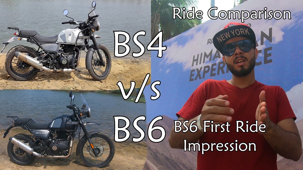 Himalayan BS6 v\s BS4 Ride Comparison | BS6 First Impression | Himalayan Experience Chennai