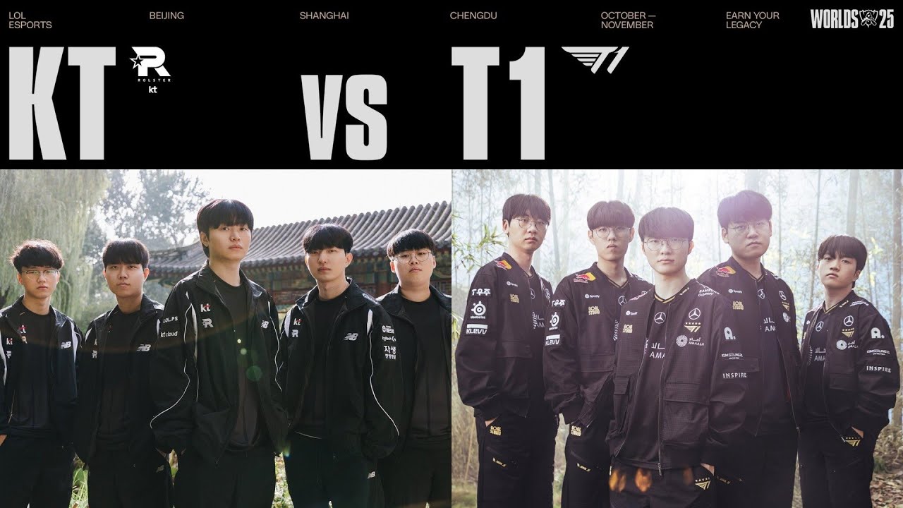 KT vs T1 | WORLDS 2025 | Grand Final | Game 5 | kt Rolster vs T1