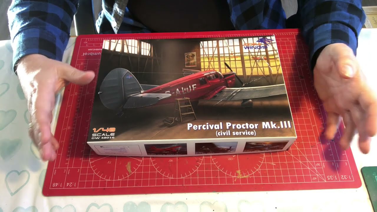 first Impressions, Dora Wings 1/48 Percival Proctor civilian.