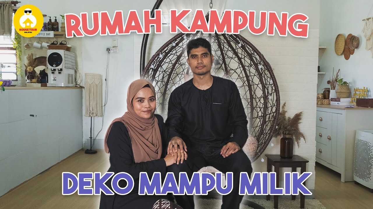 HOUSE TOUR EP 49 EDISI RAYA : RUMAH KAMPUNG CANTIK, SEMUA DEKO HARGA BAJET !