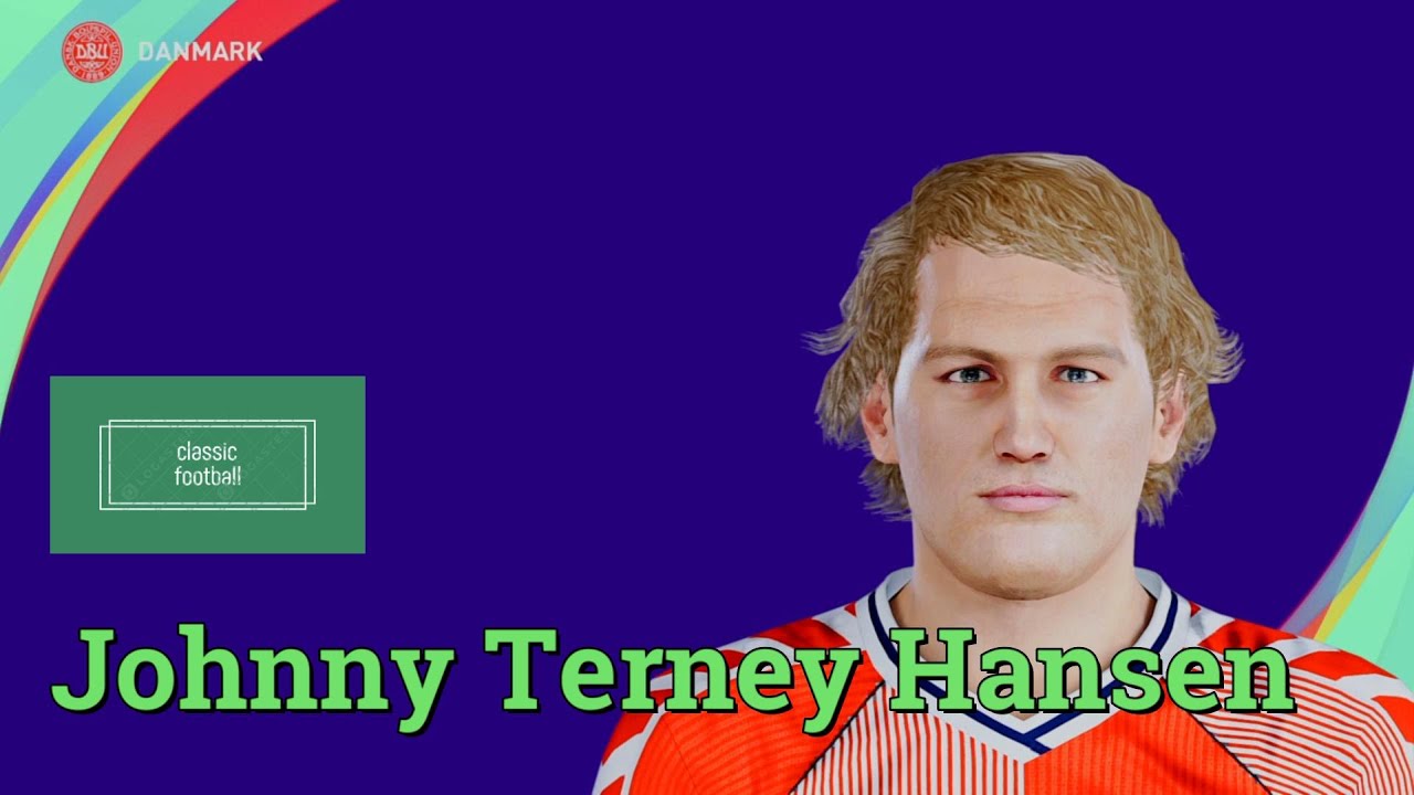 Johnny Terney Hansen - PES Clasico (Face, Body& Stats)