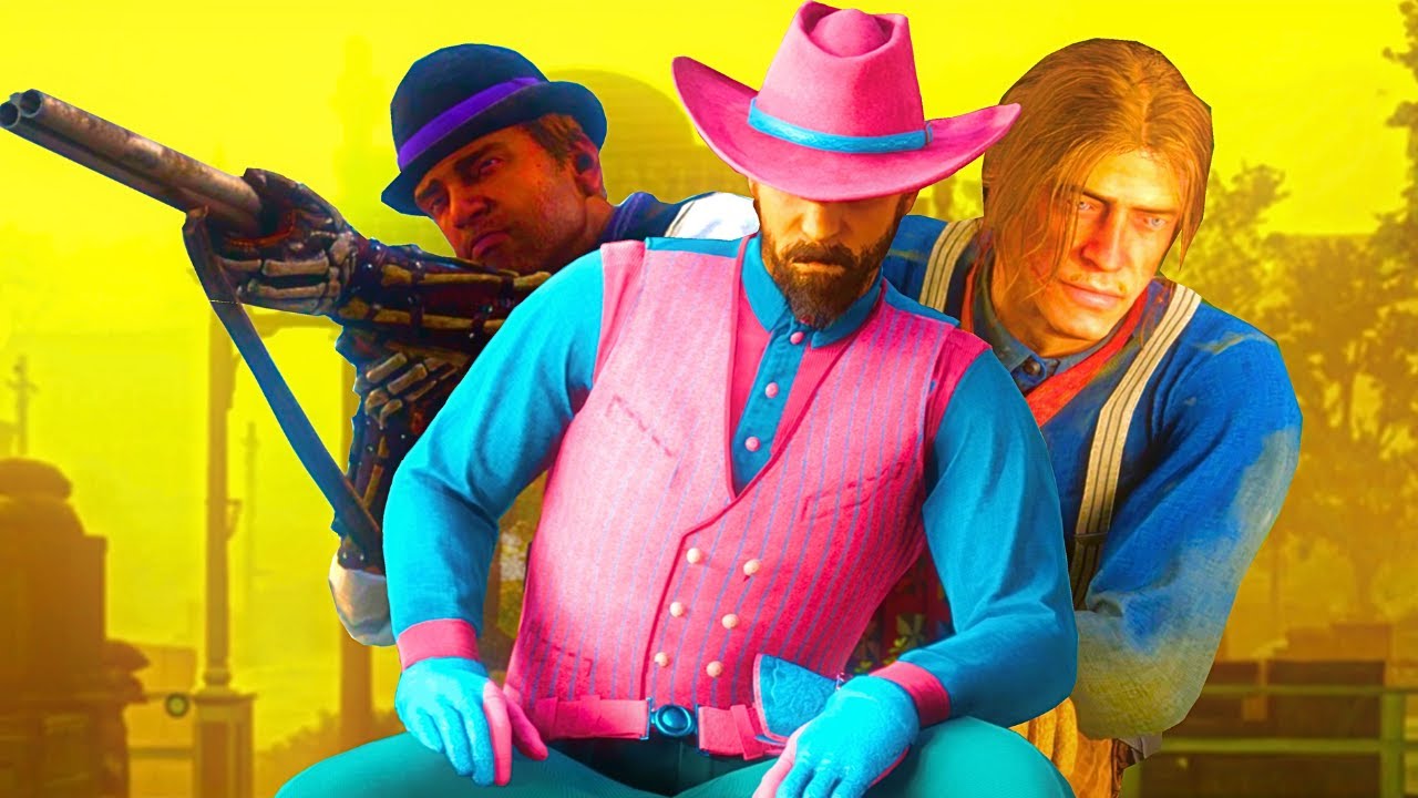 Teaming up with a HACKER - Red dead online