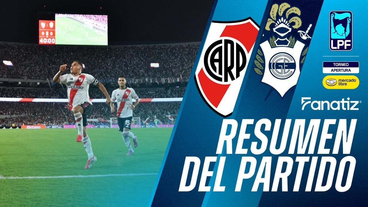 River Plate 2 vs 0 Gimnasia La Plata - Resumen del Partido  | #TorneoApertura2026