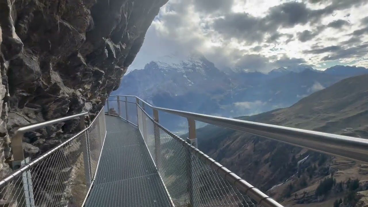 First Cliff Walk Grindelwald, Switzerland
