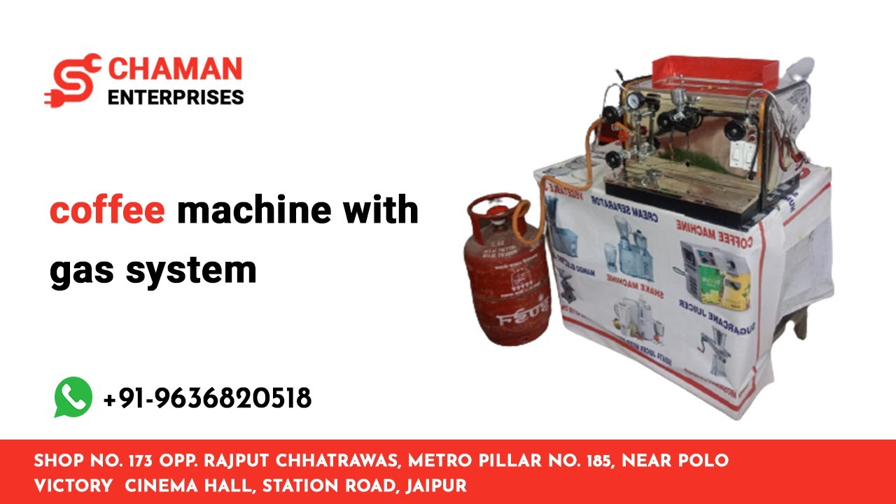 Gas Operated Coffee Machine | Coffee Machine | Commercial Coffee Machine | Coffee Maker Machine