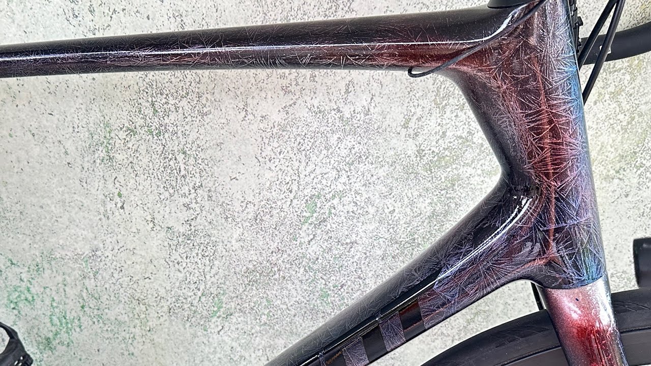 Paint Carbon Bike - Crystal Effect