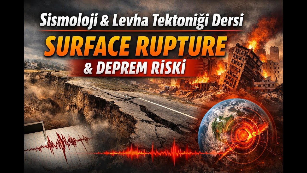 👉 Sismoloji ve Levha Tektoniği | Surface Rupture ve Deprem Riski