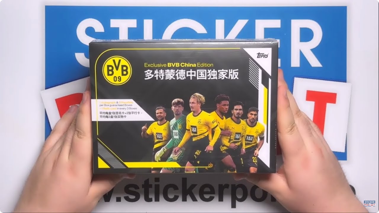 🔥⚽ 3 Paralells, 1Relic und DIESES Autogramm 😱 - Topps Borussia Dortmund China Edition Box Opening